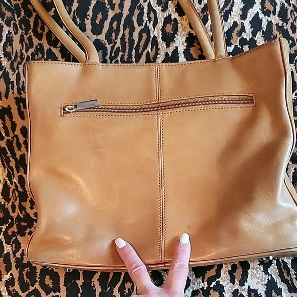 Vintage Browns Bravo Elegant Tan Leather Shoulder Bag - Picture 12 of 16